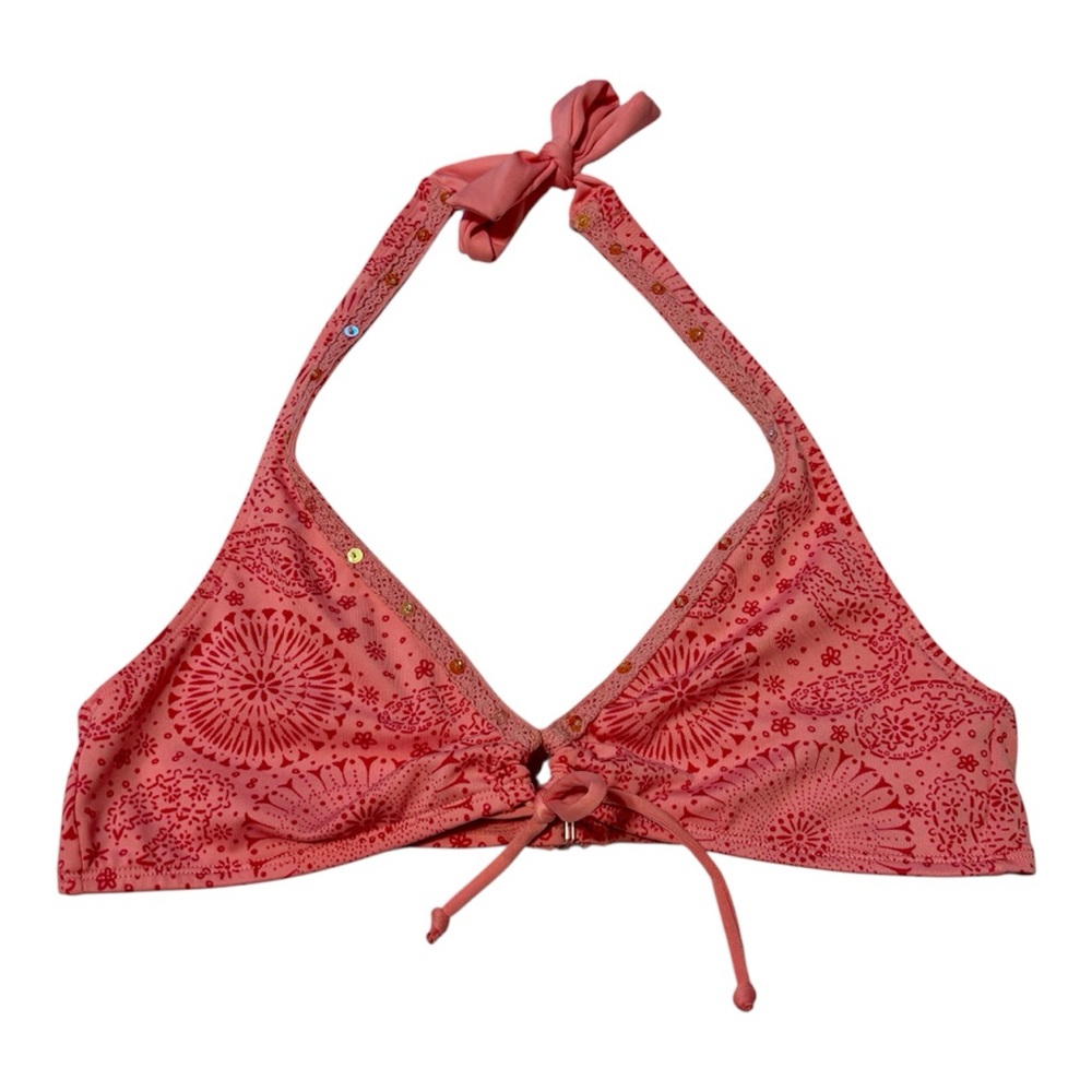 Lei Pink halter Bikini